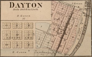 Map of Dayton
