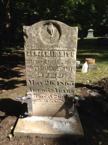 Benjamin Hite, tombstone