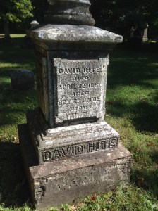 David Hite tombstone