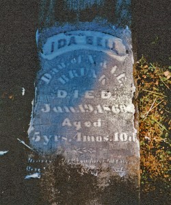 photo of Brunk, Ida Bell - tombstone