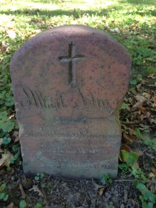 champaign-albert-john tombstone