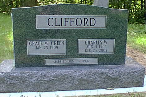 photo of Clifford tombstone