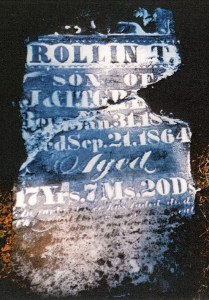 photo of Green, Rollin T - tombstone