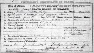 Hoag, William Walter - death certificate