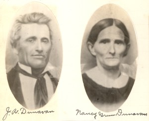 Joseph Albert and Nancy Green Dunavan