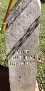 Edith Luce tombstone