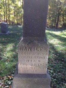 Ransler Timmons tombstone