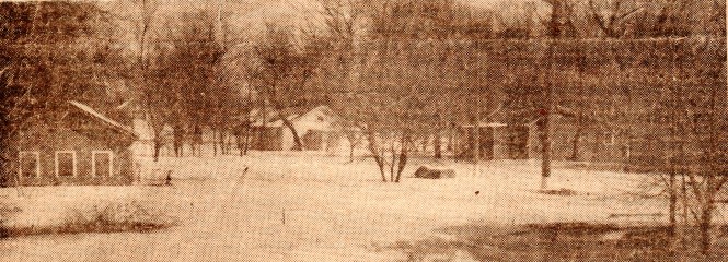 houses flooded in 1943