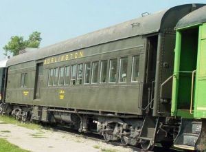 Burlington passenger car