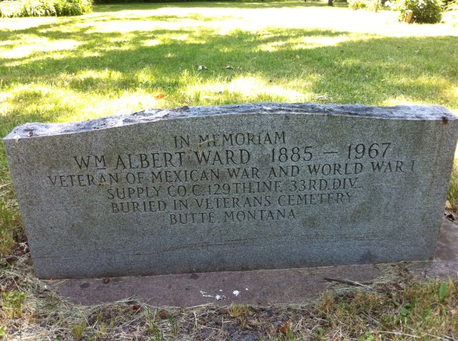 William Albert Ward, marker