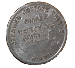 Dayton Dairy cottage cheese lid