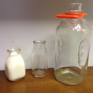 Dayton Dairy milk bottles