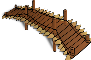 wooden bridge