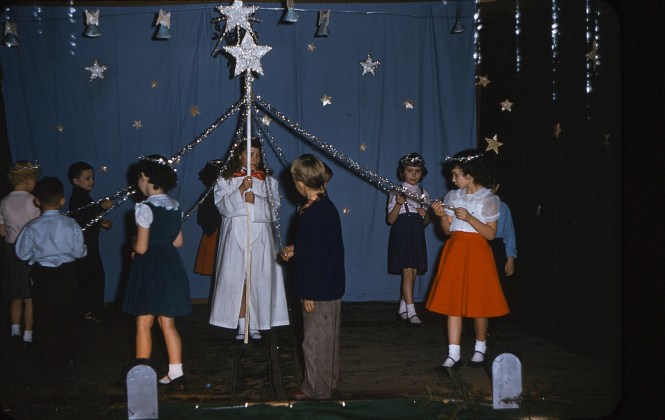 Christmas play at Dayton School