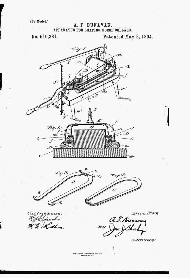 Dunavan, A F - patent 