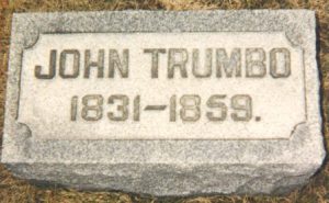 John Trumbo tombstone