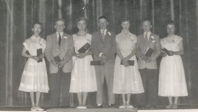 Graduating class 1952