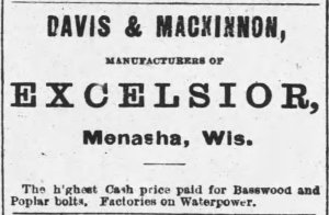 ad for Davis & MacKinnon
