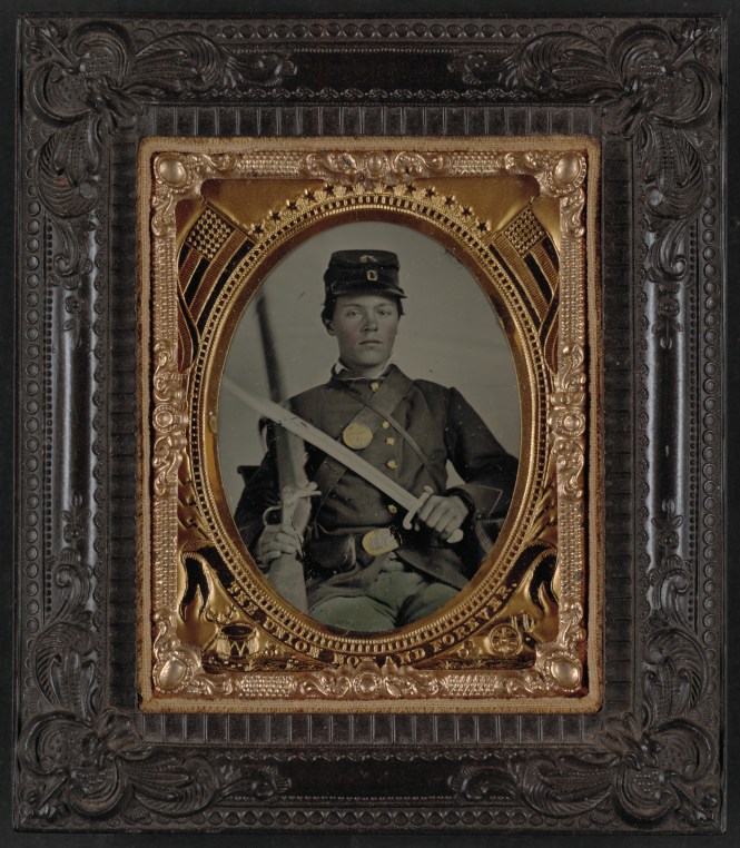 Unidentified soldier in Union uniform